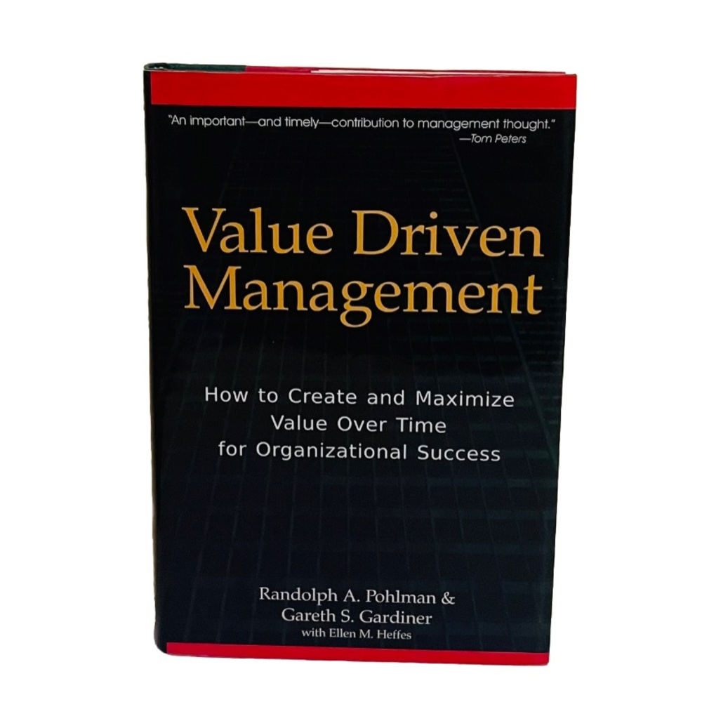 Hardcover Book Titled:  "Value Driven Management" - Business, Employment, Book